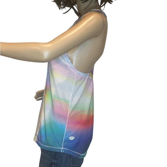 Lululemon HTF Sky to Seawheeze Lightened Up Singlet Racerback Tank Top Sz 6? EUC - Picture 3 of 7